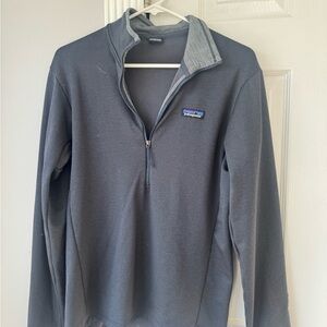 Patagonia Charcoal Fleece Quarter Zip